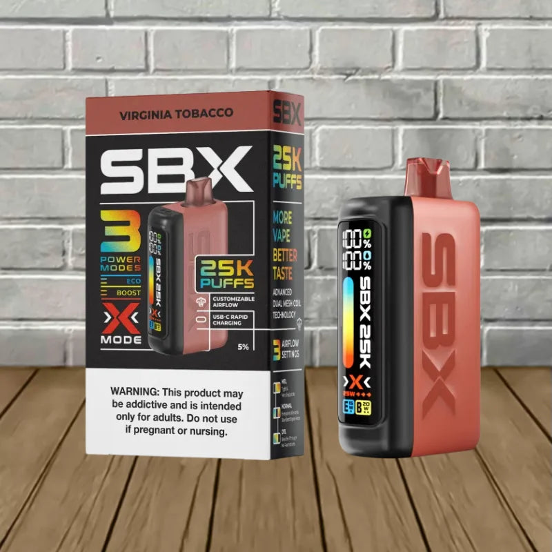 SBX 25k Puff Disposable Vape 20ml