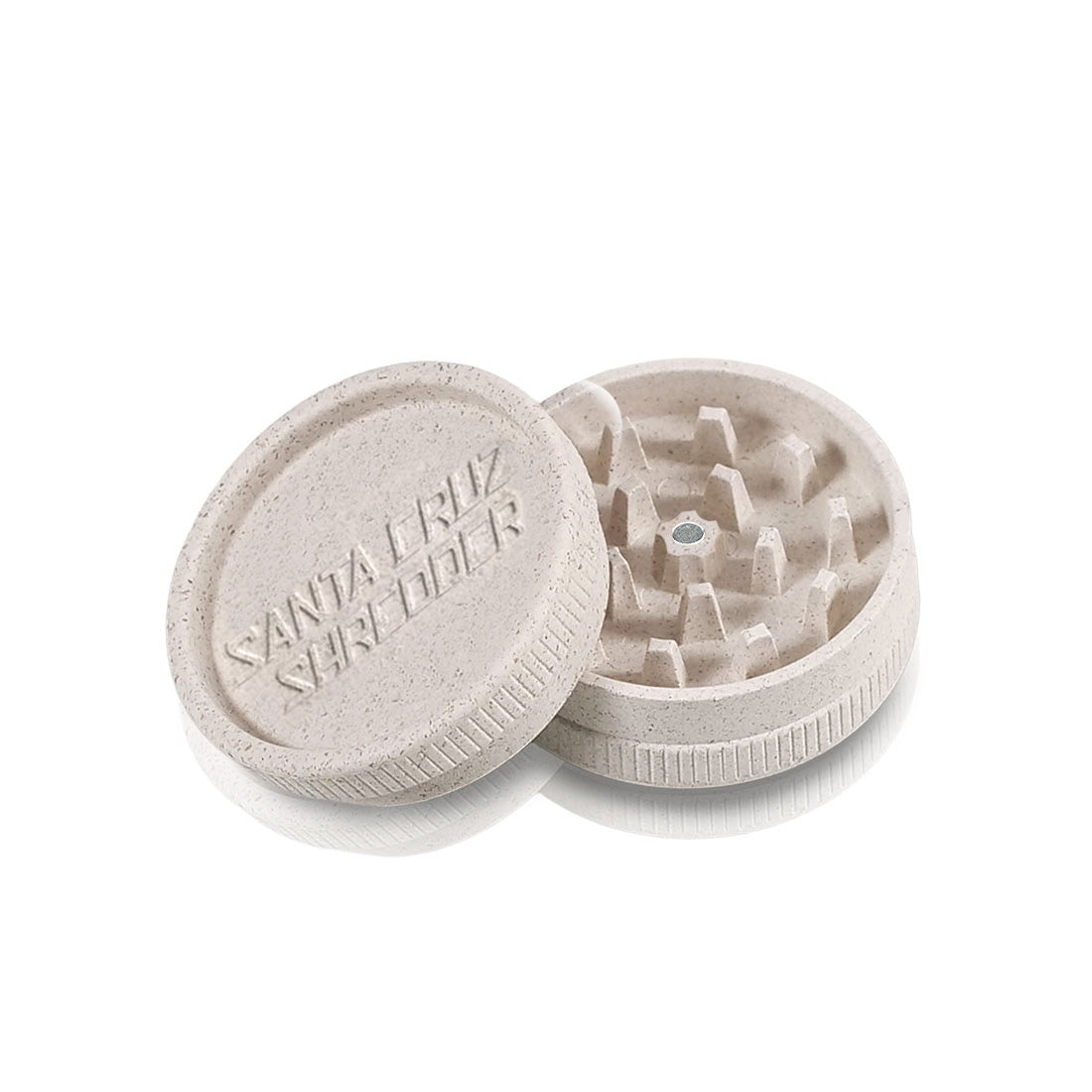 Santa Cruz Shredder Hemp 2 Piece Large Herb Grinders with Rare Earth Magnets