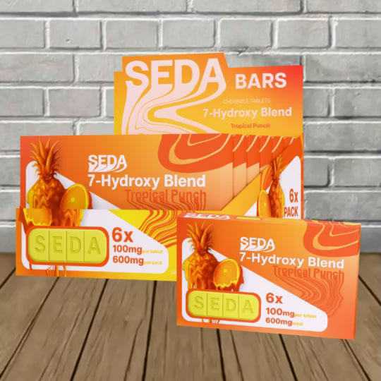 Seda 7-hydroxymitragynine Chewable Tablet 100mg