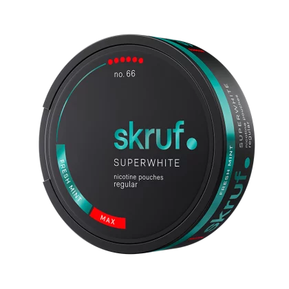 Skruf Fresh Mint MAX #66 Best Sales Price - Pouches