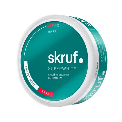 Skruf Frozen Mint XTRA #60 Best Sales Price - Pouches