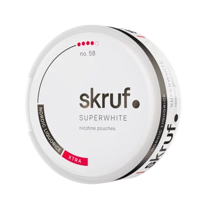 Skruf Nordic Liquorice XTRA #58 Best Sales Price - Pouches