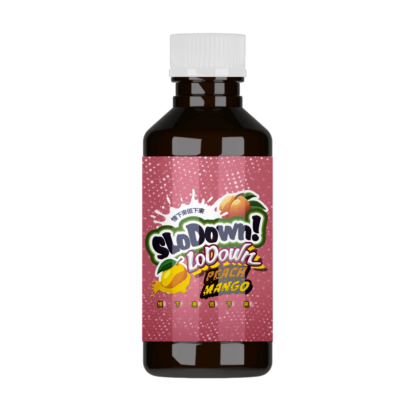 SloDown LoDown Peach Mango THC Syrup