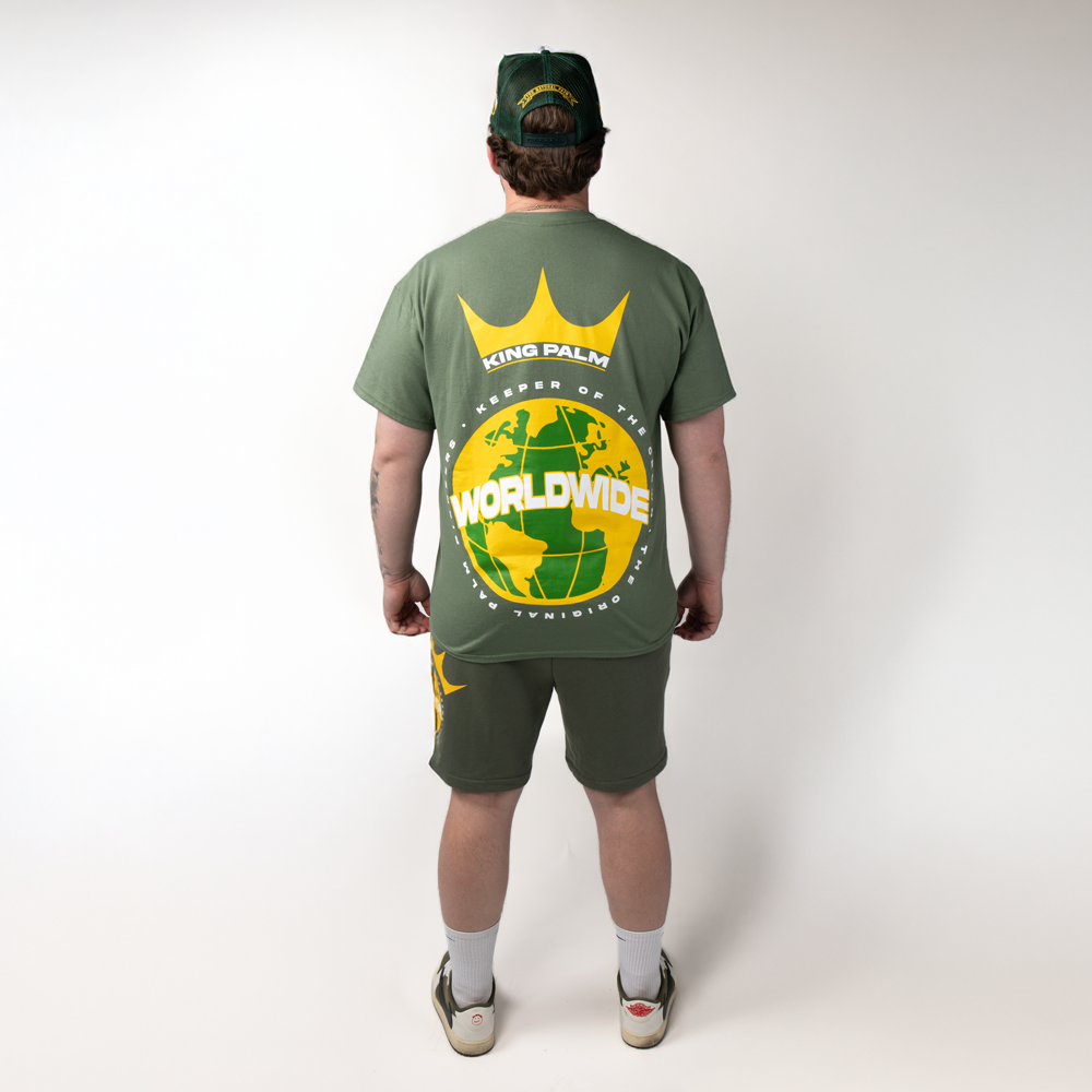 King Palm Home Grown Green Trees Tee