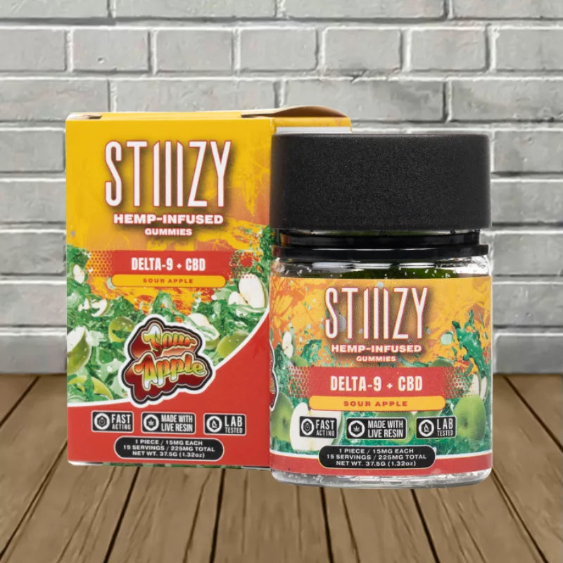 STIIIZY Delta 9 + CBD Gummies 225mg