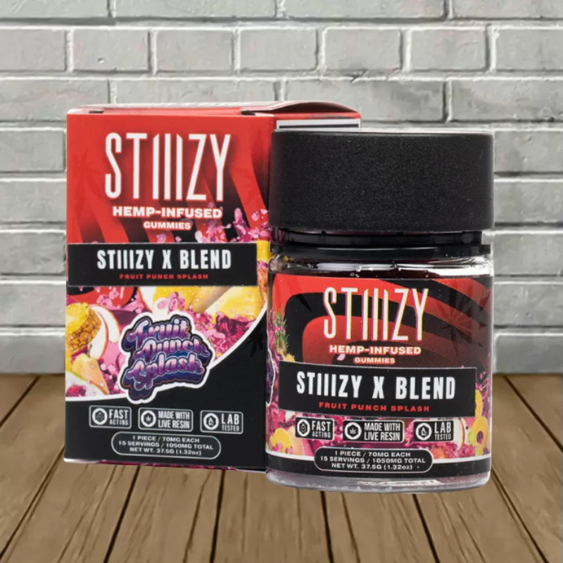 Stiiizy X Blend Gummies 1050mg
