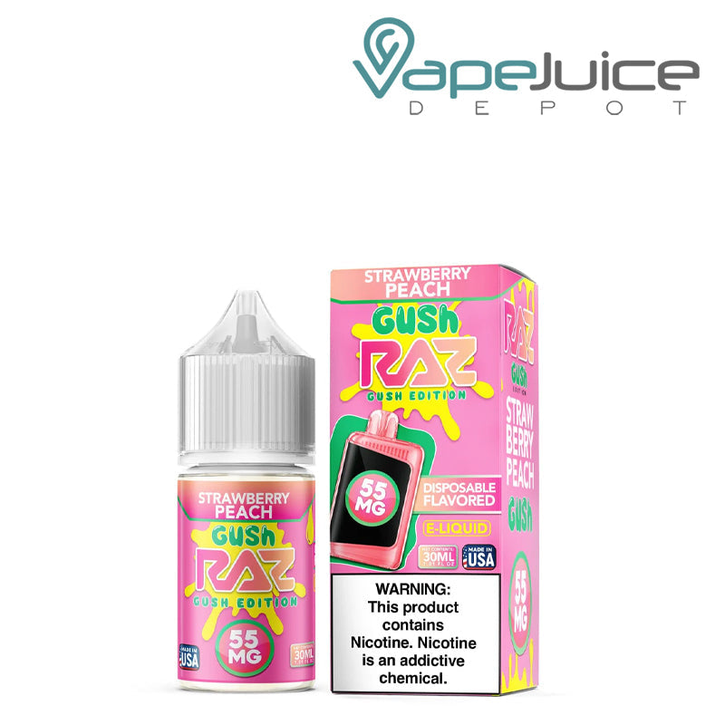 Strawberry Peach Gush Pod Juice x Raz Salt 30ml