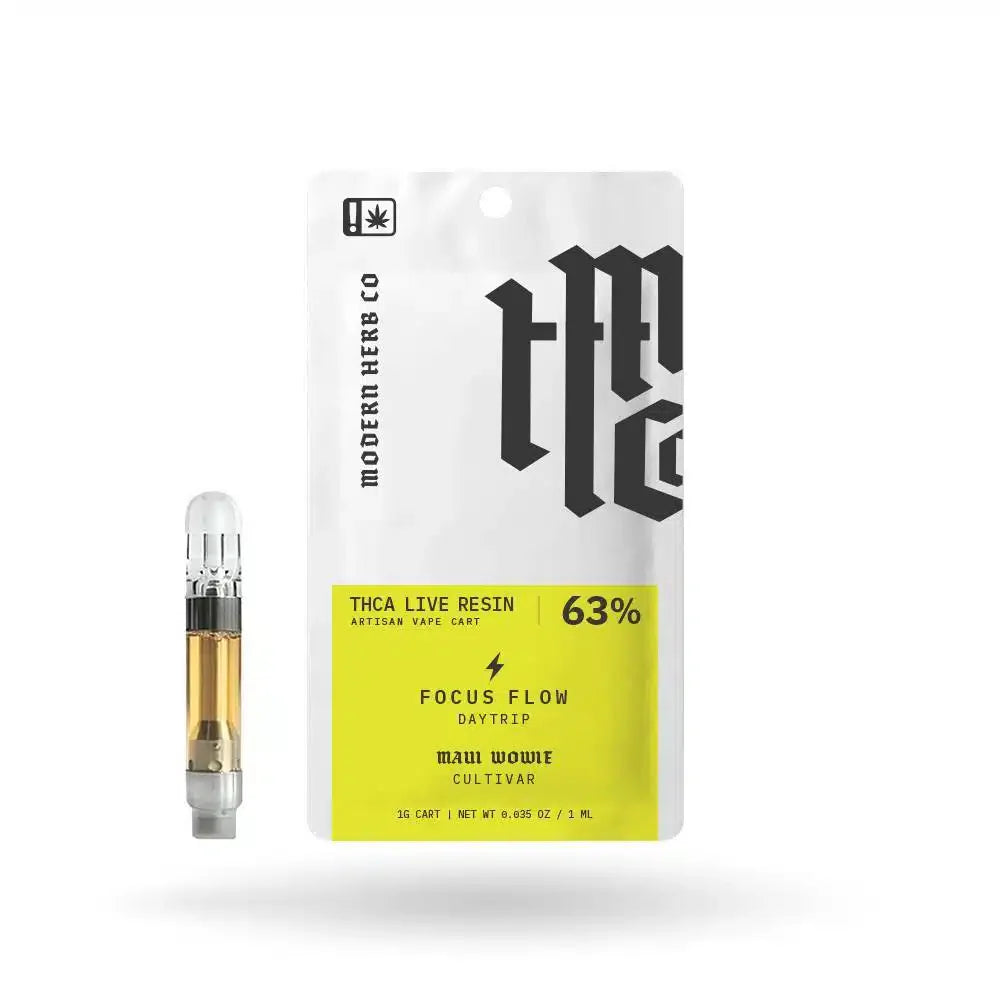 THCa Live Resin Cartridge Uncut: Daytrip Maui Wowie