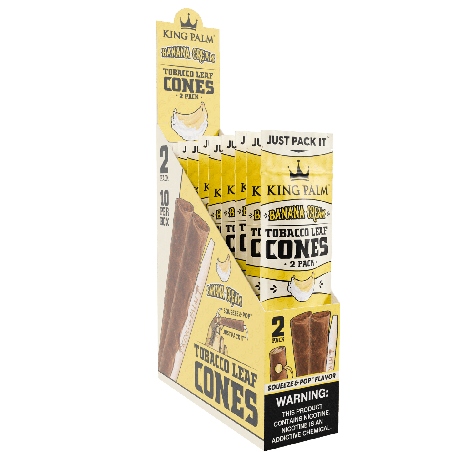 Tobacco Cones β Banana Cream King Palm Best Sales Price - Pre-Rolls