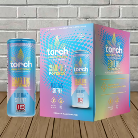Torch High Potency THC Seltzer 25mg 4-pack