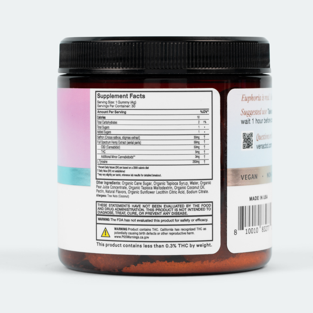 Vena CBD Cloud 9 Mood Enhancing Gummy (Free)