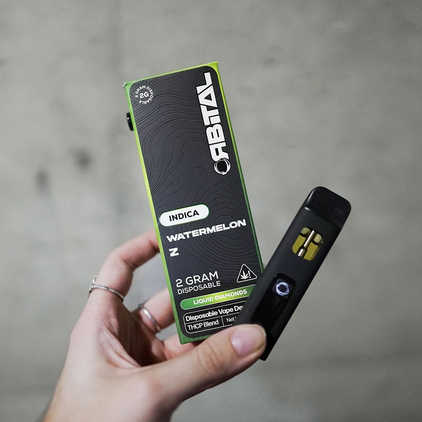 Galaxy Treats Watermelon Z - Orbital 2G THCP Disposable