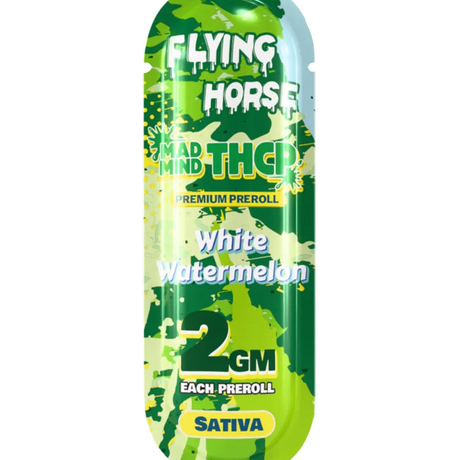 White Watermelon Flying Horse Mad Mind THCP Premiumm Pre-Roll 2GM