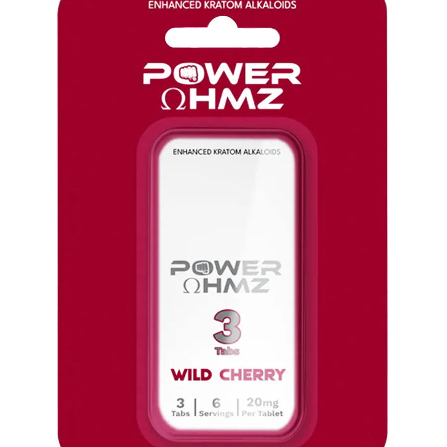 Wild Cherry Power 7OHMZ Enhances Kratom Alkaloids 3ct