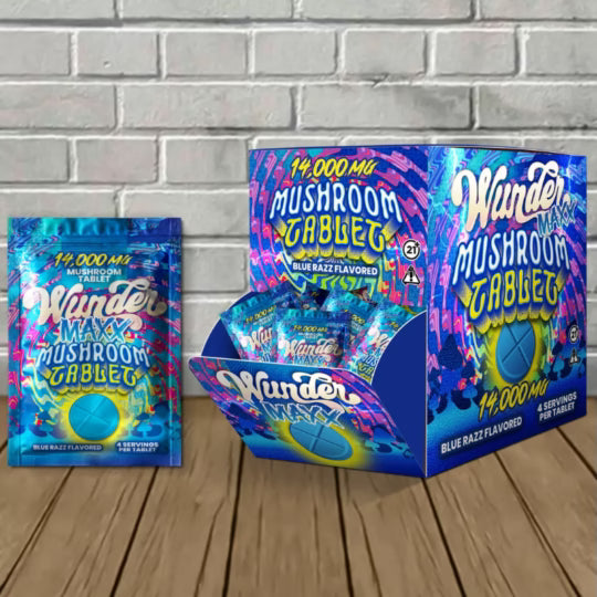 Wunder MAX Mushroom Tablets 14000mg