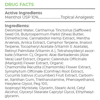 Pain Cream CBD Lotion 1500 MG