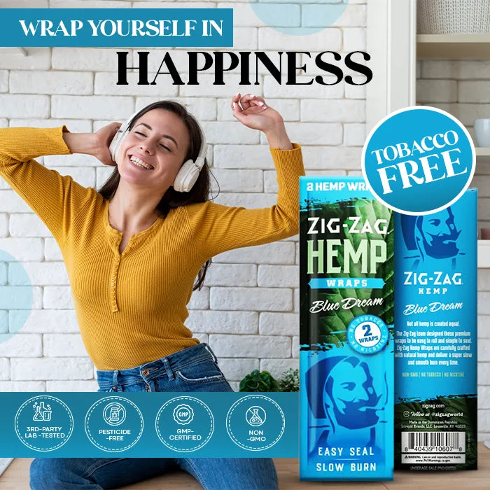 Zig-Zag Hemp Wraps