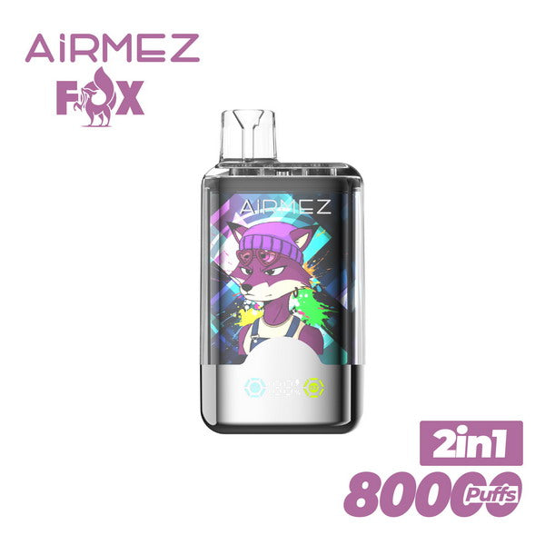 AIRMEZ FOX 2-in-1 80K Disposable Vape 650mAh