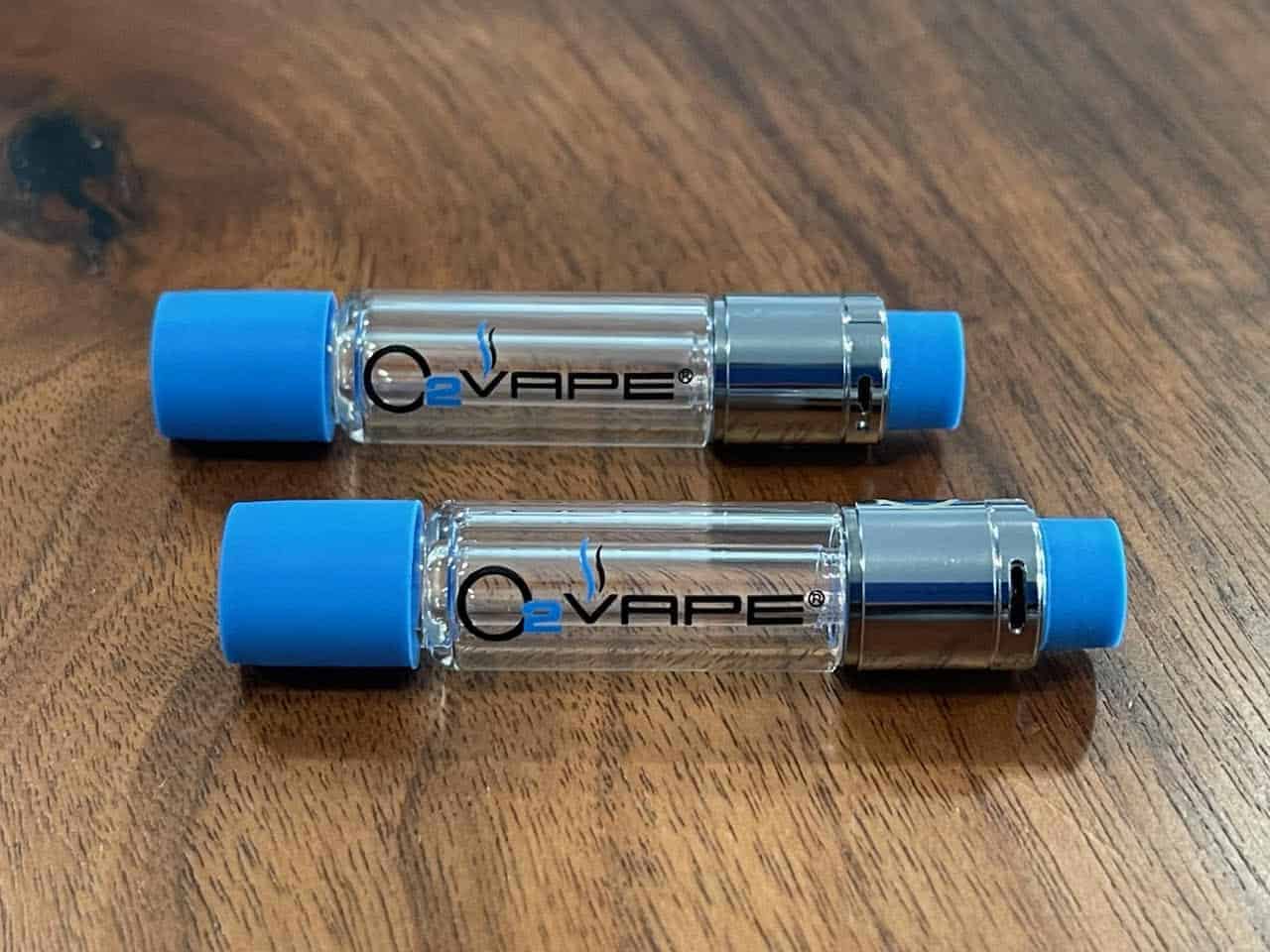 O2Vape Clearance 1ml Branded Locking All Glass Cartridge Best Sales Price - Vaporizers
