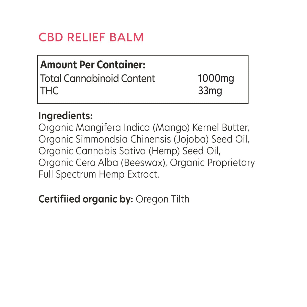 Aspen Green Relief Full Spectrum CBD Exfoliating Balm