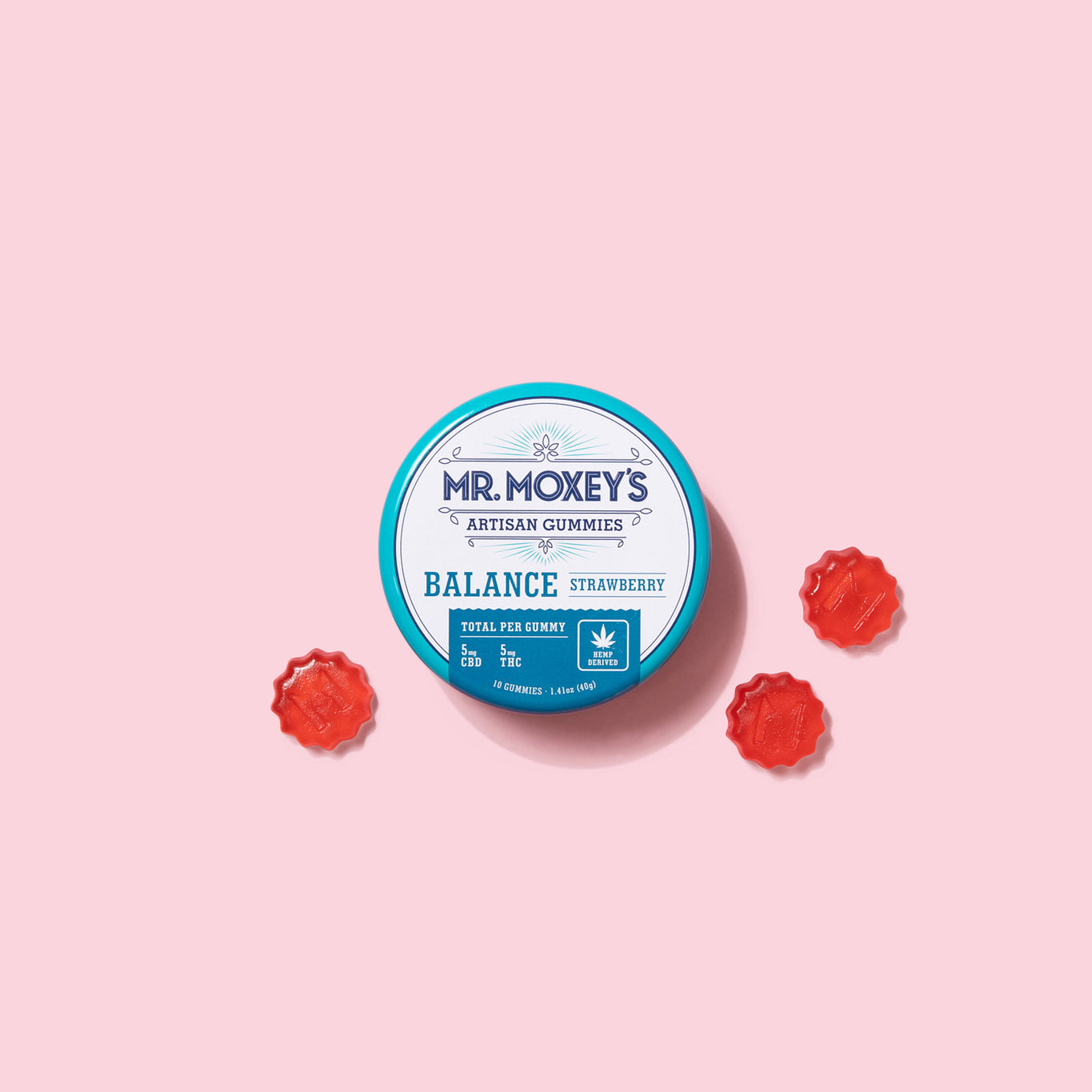 Mr. Moxey's Balance Strawberry Gummy