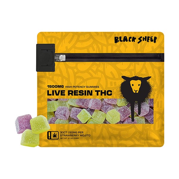 Black Sheep Live THC Quad Blend Gummies 30ct
