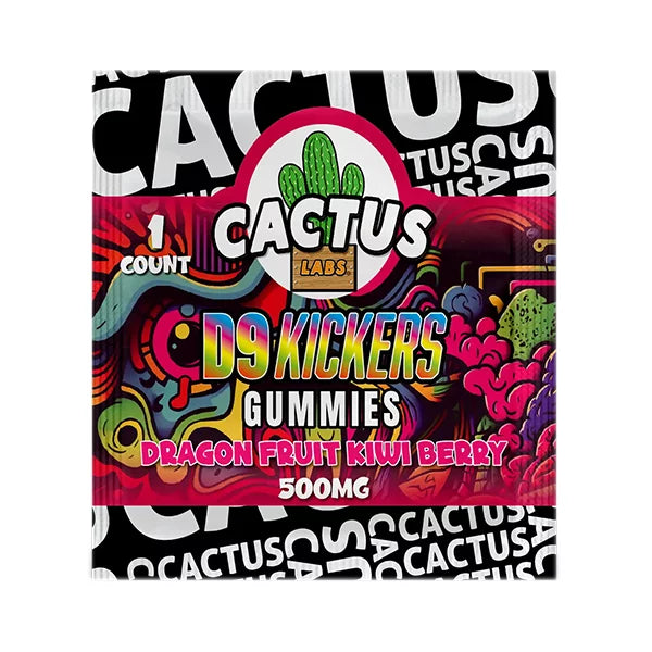 Cactus D9 Kickers Gummies 500MG