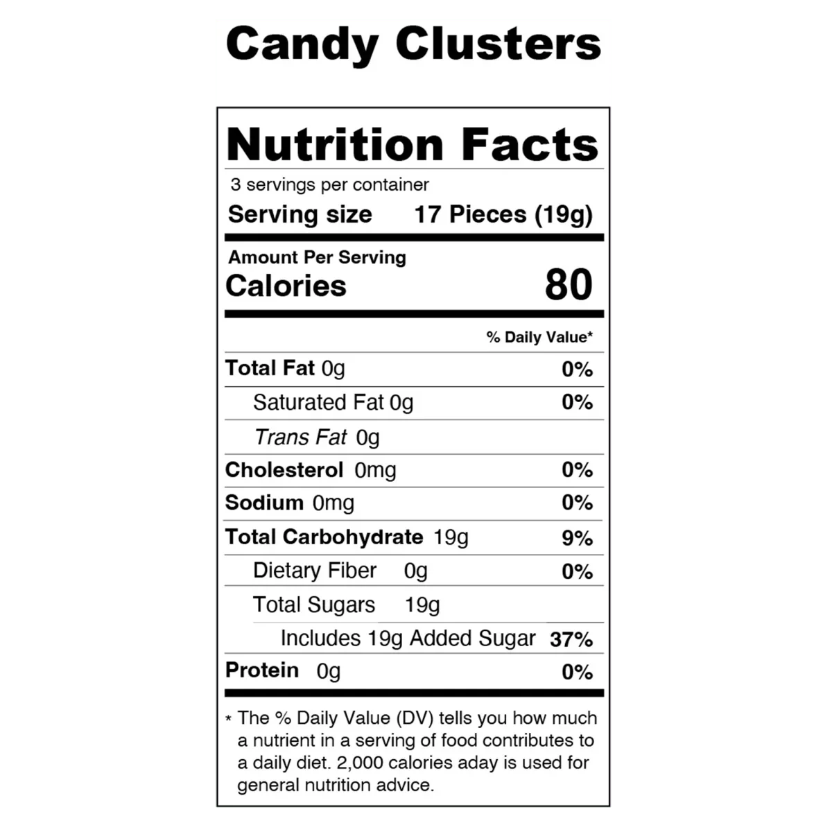 Mellow Fellow Candy Clusters Freeze Dried Candy