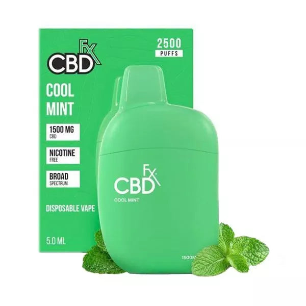 CBDfx 2500 Puffs Disposable 1500mg CBD Best Sales Price - Vape Pens