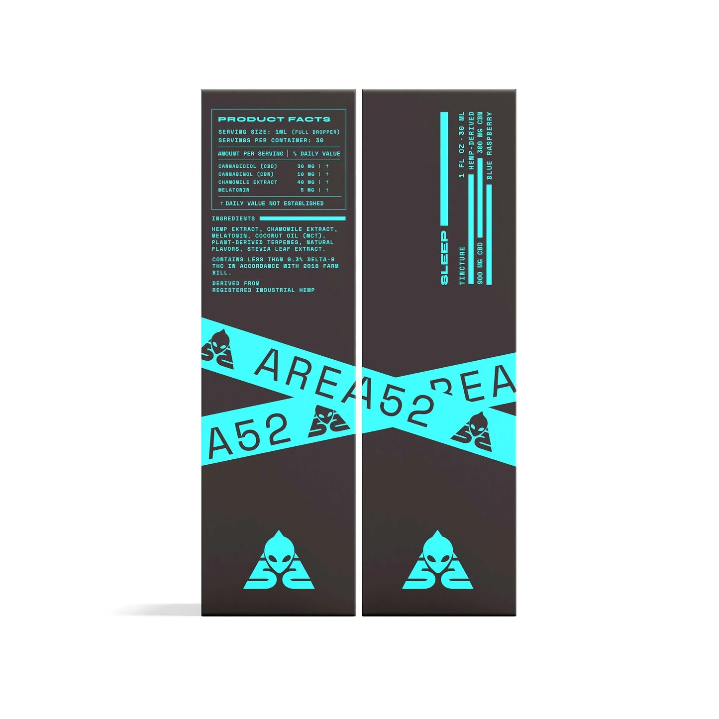 Area 52 | Neptune CBD + CBN + Melatonin Sleep Tincture - 1200mg Best Sales Price - Tincture Oil