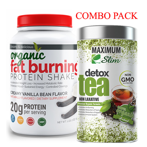 Maximum Slim Protein Shake and Detox Tea Best Sales Price - Edibles