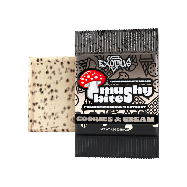 Exodus | Mushy Bites Mushroom Chocolate Square - 750mg