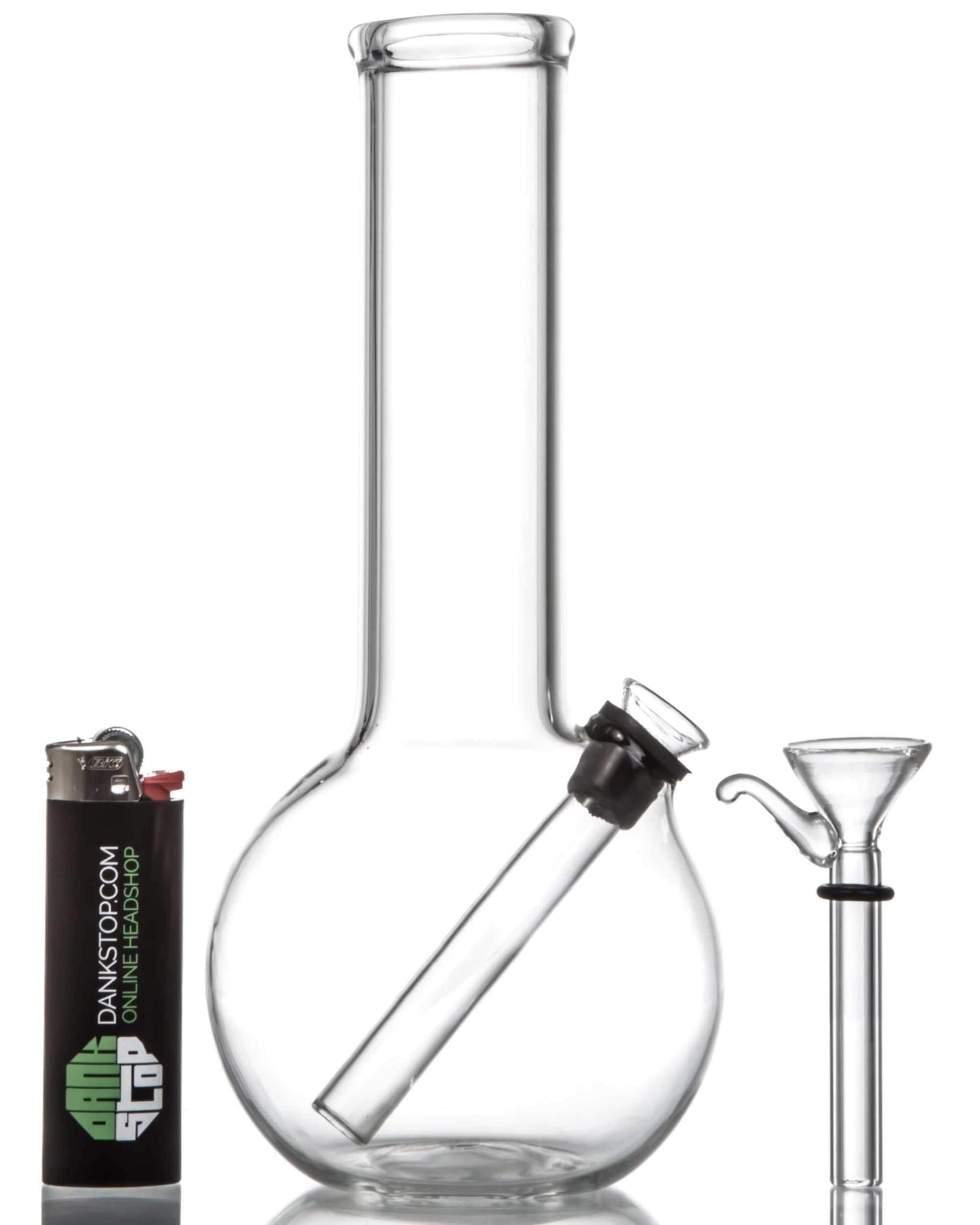 Dank Stop Clear Glass Basic Water Pipe