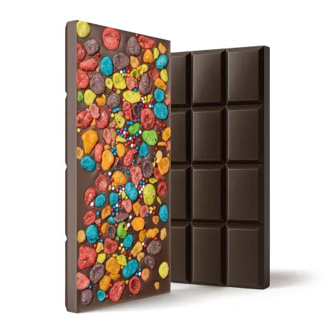 Delta 8 THC - Dark Chocolate w/ Cereal & Sprinkles Bar - 600mg - Chill Plus