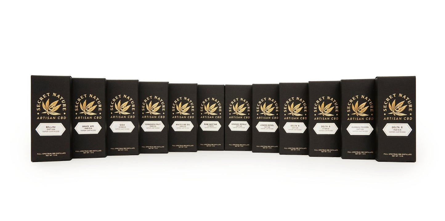 Secret Nature Delta 8 Disposable Vapes