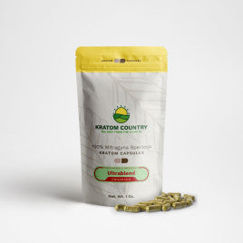 Kratom Country Enhanced Bali Kratom Capsules – Red & Green Blend