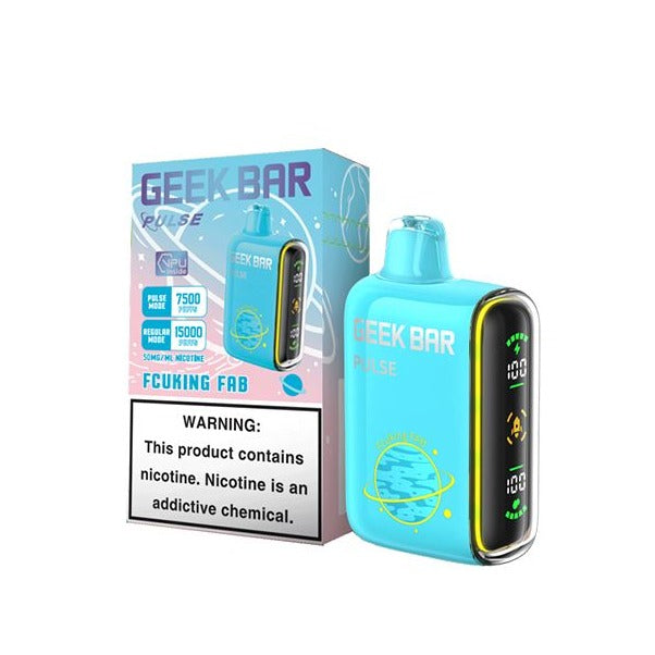 Geek Bar Pulse Disposable 15000 Puffs Fcuking FAB Flavor Best Sales Price - Disposables