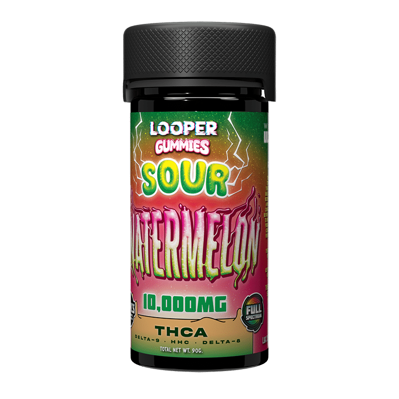 Looper Vape THC-A Gummies: Sour Watermelon