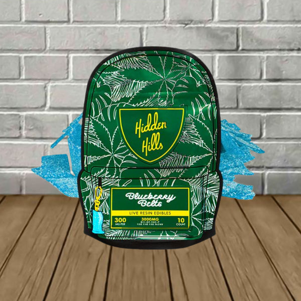 Hidden Hills Live Resin Gummy Belts 3000mg