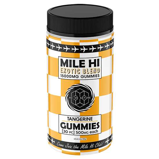 Hi On Nature 15000mg MILE HI PECTIN GUMMIES - 7 FLAVORS