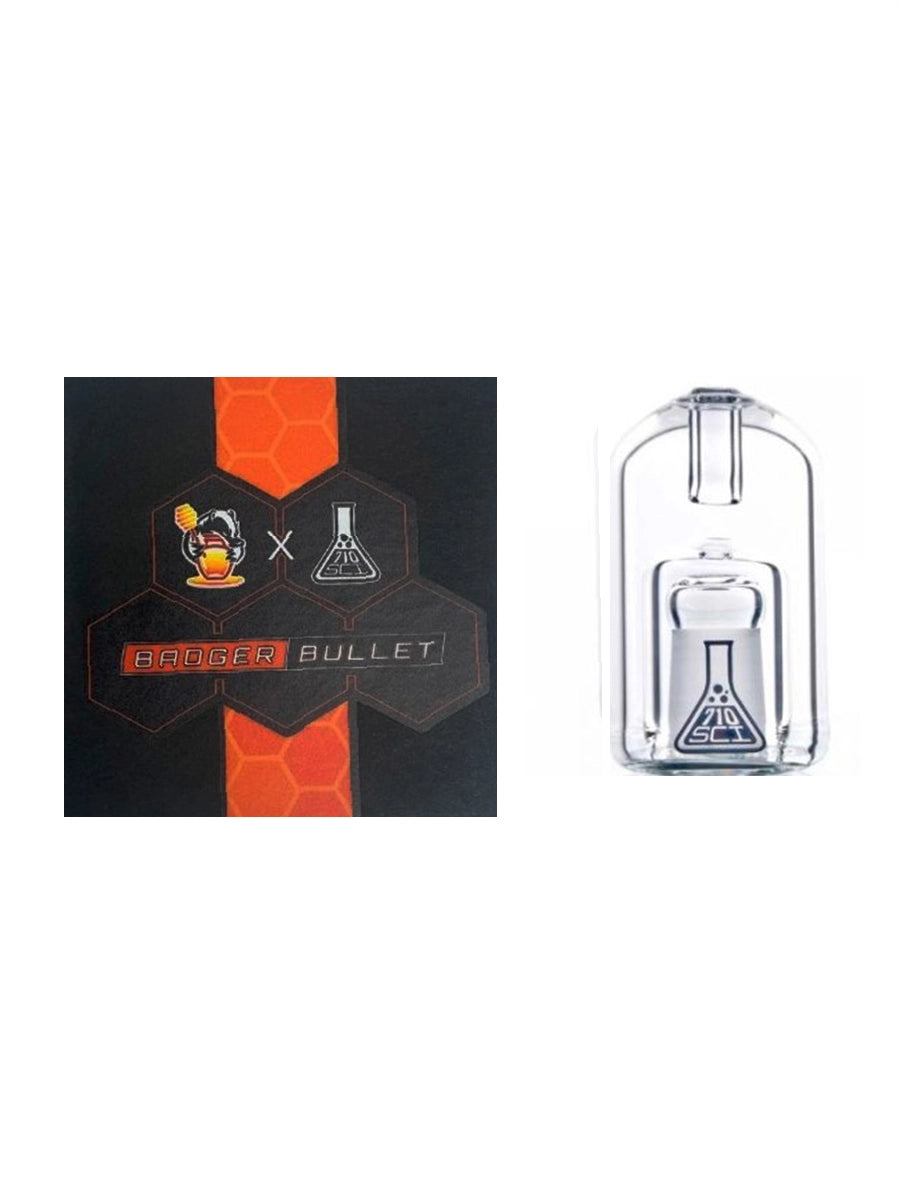 Huni Badger x 710SciGlass Badger Bullet Bubbler 14MM Best Sales Price - Accessories