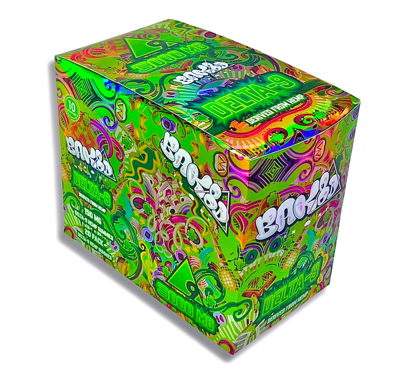 BAK8D Master Blend - Delta 9 - 3000mg 20CT Gummies Best Sales Price - Gummies