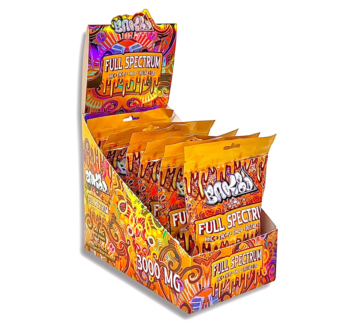 BAK8D Master Blend - Full Spectrum - 3000mg 20CT Gummies Best Sales Price - Gummies