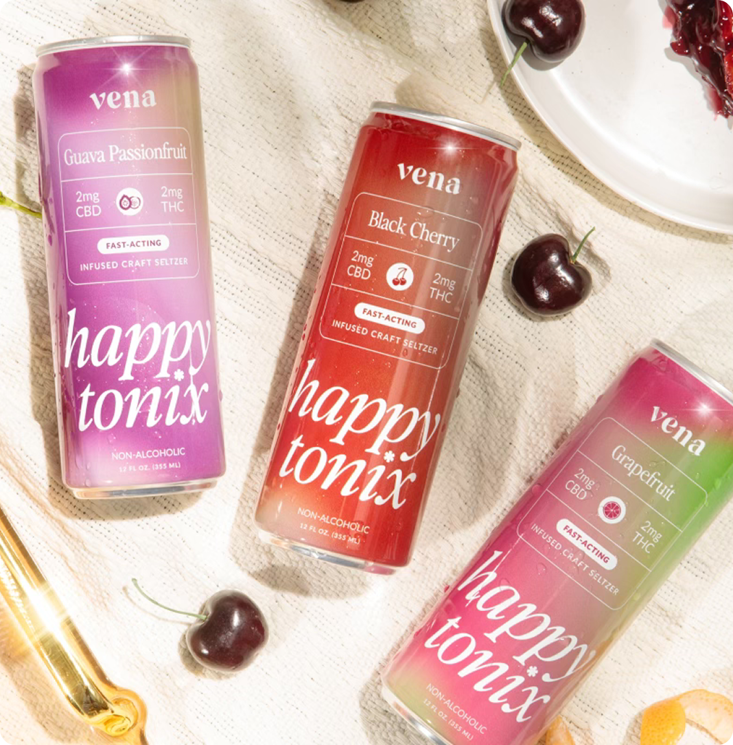 Vena CBD Happy Tonix | Original THC Drink