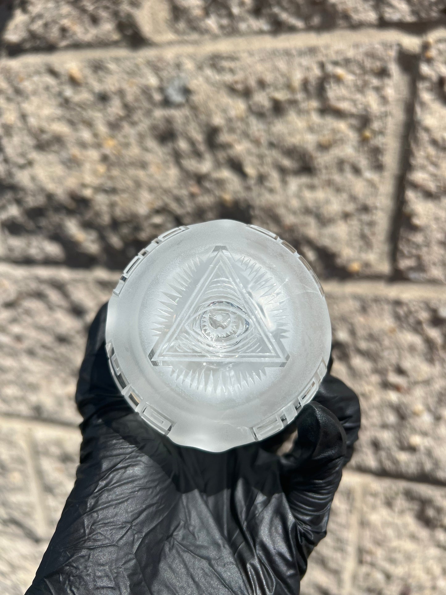 Illuminati Glass JDG PEGG - R2P2 - PALM EGG Best Sales Price - Bongs