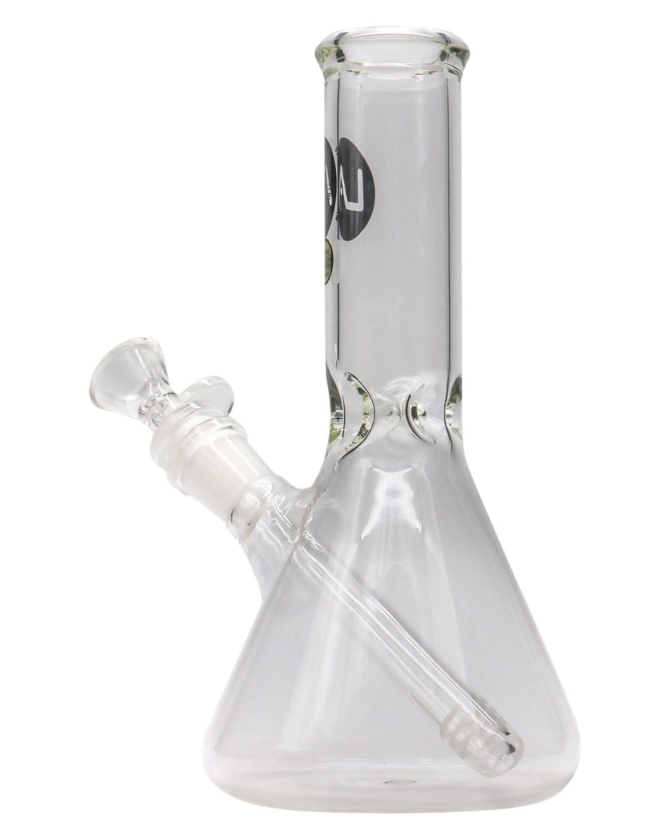 The LA Pipes 8" Thick Glass Beaker Waterpipe