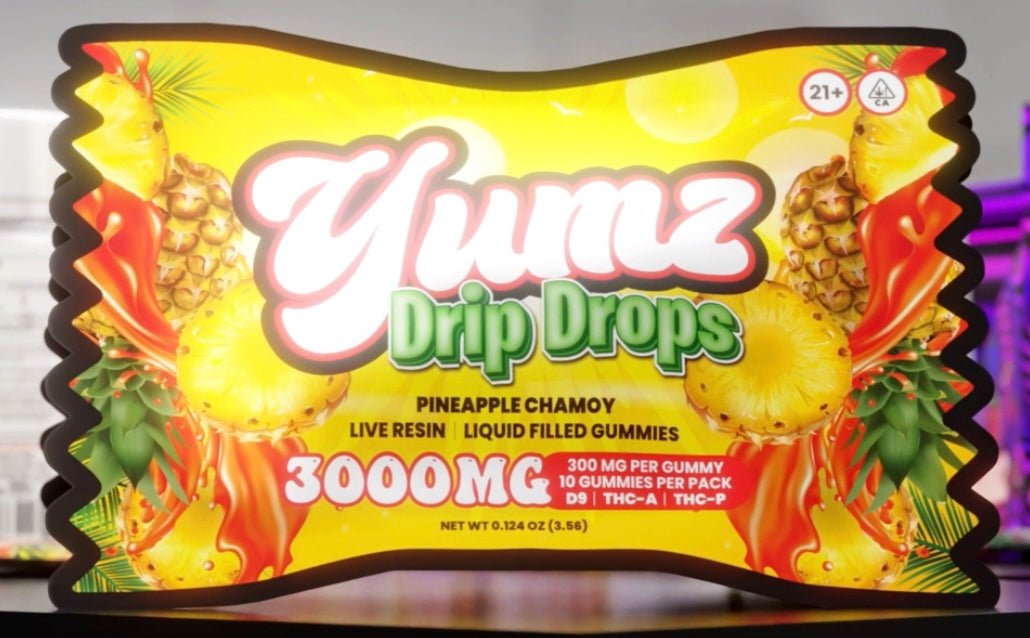 YUMZ DRIP DROPS ( LIQUID FILLED THC GUMMIES ) 3000mg Best Sales Price - Gummies