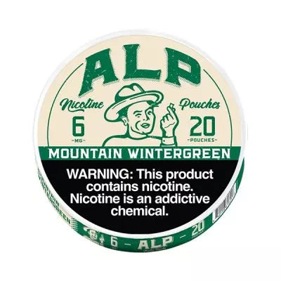 Mountain Wintergreen ALP Nicotine Pouches Best Sales Price - Pouches