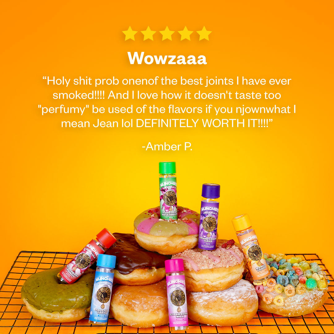 Delta Munchies 12g THCA Jelly Hole Preroll Bundle