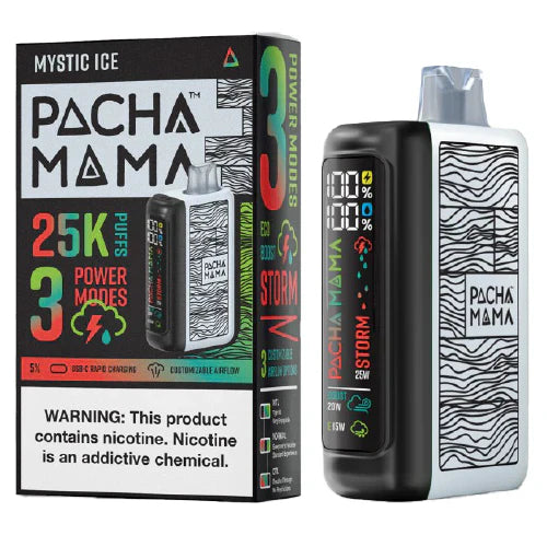 Pachamama 25000 Puffs Disposable Vape 25K - Mystic Ice